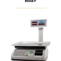 ترازو‌ فروشگاهی توزین صدر (ویستا P) پرینتردار