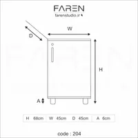 فایل تک کمد code 204|جاکفشی، کمد، دراور|تهران, شهرک ابوذر|دیوار