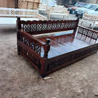 تخت سنتی ۲۰۰در ۱۰۰ چوب روس نو با ضمانت|صندلی و نیمکت|تهران, شهرک ابوذر|دیوار