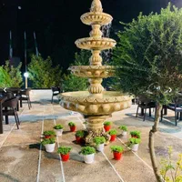 آبنما سیمانی طبقاتی رومی برگی شیک و زیبا