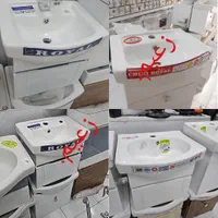 روشویی کابینتی دیواری ۴۲ آیینه باکس