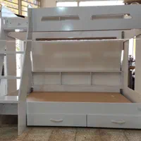 تخت خواب دو طبقه با طراحی منحصر به فرد|تخت و سرویس خواب|خمینی‌شهر, |دیوار