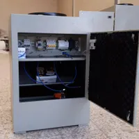 سوپر سایلنت باکس ماینر با کولر سلولزی .