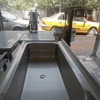 کباب پز با ناودانی سینک صنعتی میزکار وان ظرفشویی|کافیشاپ و رستوران|خاوران, |دیوار