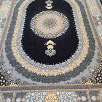 فرش صدرا مشکی متراژ کامل کاملا آکبند