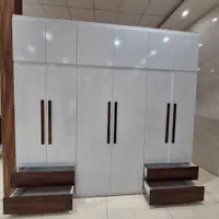 کمددیواری /کمددیواری دورنگ مدرن جای رختخواب و لباس|جاکفشی، کمد، دراور|فردیس, شهرک وحدت|دیوار