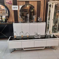 ست ایینه کنسول و میز تی وی مدرن|بوفه، ویترین، کنسول|اهواز, کوی ترابری|دیوار