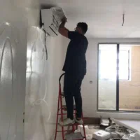نصب نصاب کولرگازی داکت اسپیلت لوله کشی مسی توکار
