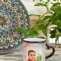 چاپ عکس دلخواه شما برماگ با افشار|ظروف سرو و پذیرایی|قم, چهل درخت‎|دیوار