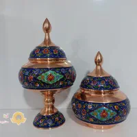 صنایع دستی  مس و فیروزه خاتم الماس تراش پرداز|صنایع دستی و سایر لوازم تزئینی|اصفهان, درب سیبه علیا|دیوار
