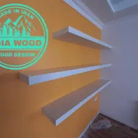 طبقه مناسب شلف دکور پایه دیواری تلویزیون باکس براکت|کتابخانه، شلف، قفسه‌های دیواری|تهران, نیروی هوایی (پیروزی)|دیوار