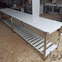 میزکار استیل کابینت آبچکان میز کار سینک صنعتی هود|کافی‌شاپ و رستوران|تهران, پونک|دیوار