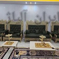 مبل سلطنتی مبل برنجی برنزی آلیاژی|مبلمان خانگی و میز عسلی|مشهد, طلاب|دیوار
