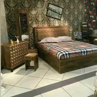 تخت سرویس خواب دو نفره  شرکتی   کامل|تخت و سرویس خواب|تهران, شهرک ابوذر|دیوار