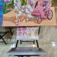 میز تحریر با صندلی تاشو|میز تحریر و کامپیوتر|کاشان, |دیوار