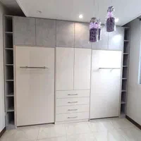 تخت تاشو کمجا.تخت دیواری تاشو.یراق تخت تاشو|تخت و سرویس خواب|اصفهان, جلفا|دیوار