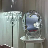 آینه شمعدان و لوستر و اباژور