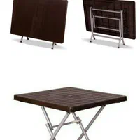 میز پلاستیکی تاشو پایه فلزی