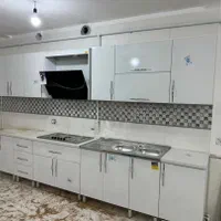 کابینت سفید ۱۲ تیکه کامل ام دی اف|مصالح و تجهیزات ساختمان|کرمانشاه, |دیوار