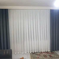 پرده حریر ساده طبق اندازه شما های ذکر شده|پرده، رانر، رومیزی|اصفهان, مولوی|دیوار