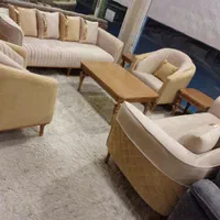 مُبل راحتی کرم رنگ/بدون پیش پرداخت/دم قسط