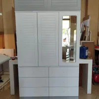 کمد 3تیکه باکس دار 2رنگ|جاکفشی، کمد، دراور|قزوین, |دیوار