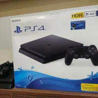 ps4 slim 1tb به همراه یک دسته اصلی اضافه|کنسول، بازی ویدئویی و آنلاین|رشت, گلباغ نماز|دیوار