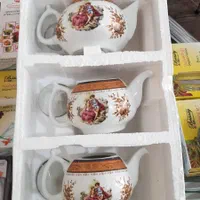 ست قوری 3سایزی یک مدل قوری 3عددی جدید کامل