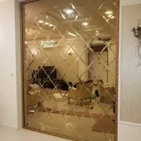 آینه پازل لوزی پازلی دکوراتیو