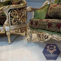 مبل مدل سه تیکه سلطان سلطنتی با قیمت خیلی مناسب|مبلمان خانگی و میز عسلی|قره ضیاالدین, |دیوار