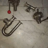 شیر استیل پروانه ای و کلمپ های استیل|ماشین‌آلات صنعتی|اصفهان, رزمندگان|دیوار