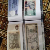 کلکسیون اسکناس های خارجی (با توضیحات)|کلکسیون سکه، تمبر، اسکناس|تهران, شهرک غرب|دیوار