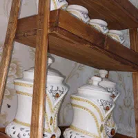 استند چوبی سه طبقه اشپزخانه|آب‌چکان و نظم‌دهنده ظروف|سبزوار, |دیوار
