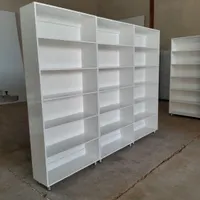 قفسه بندی فروشگاهی ام دی اف مغازه هایپری کتابخانه|کتابخانه، شلف، قفسه‌های دیواری|تهران, امیریه|دیوار