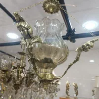لوستر برنز|لوستر و چراغ آویز|قم, زاویه|دیوار