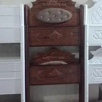 تخت خواب دوطبقه اسکلت فلزی|تخت و سرویس خواب|اصفهان, هفتون|دیوار