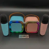 اسپیکر شارژی میکروفن دار مدل K12 رقص نور RGB|پخش‌کننده همراه|کرج, گلشهر|دیوار