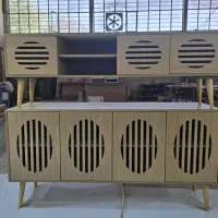 فروش کنسول و میز تلویزیون چوب گردو نو|بوفه، ویترین، کنسول|شاهدشهر, |دیوار