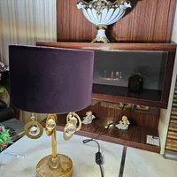 آباژور  رو میزی مخمل|چراغ خواب و آباژور|تهران, حکیمیه|دیوار
