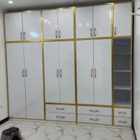 فروش کمد سفید طلایی