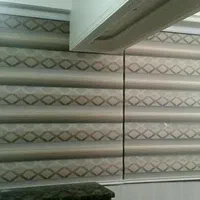 فروش پرده زبرا  کرکره ای نیلوفرانه 4424 مدیریت|پرده، رانر، رومیزی|قم, زاویه|دیوار