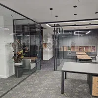 پارتیشن شیشه ای بدون سوراخ کاری|دفتر کار|کرج, گوهردشت|دیوار