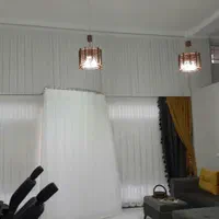 آویز دایره تک شاخه چوبی لوستر|لوستر و چراغ آویز|تبریز, |دیوار