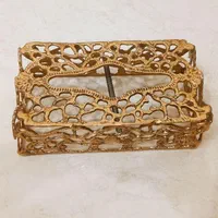 سطل و جا دستمال برنجی|صنایع دستی و سایر لوازم تزئینی|تهران, خاک سفید|دیوار