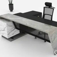 میز مدیریت مدرن/صندلی/مبلمان اداری/نیم ست/کنفرانس