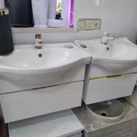 فروش روشویی کابینتی سلطنتی پایه دار|لوازم سرویس بهداشتی|نجف‌آباد, |دیوار