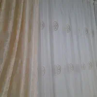 پرده حریرهمراه باآستر باابعادمختلف پنجره وسالن