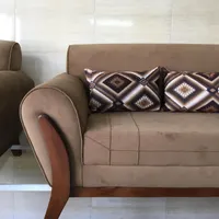 مبل اسکارلت پایه چوب((جهان مبل))