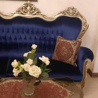 مبلمان چوبی ۷نفره بسیار تمیز|مبلمان خانگی و میز عسلی|اصفهان, نصرآباد|دیوار