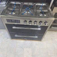 اجاق طرح فر نمااستیل صفحه استیل دودرب